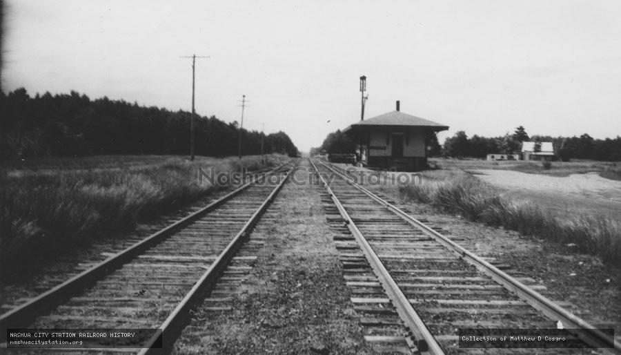 Photographic Print: Railroad Station, Barrington, New Hampshire